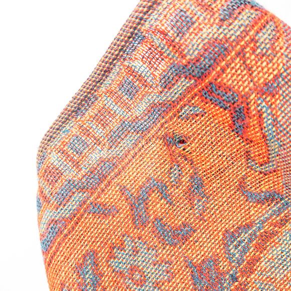 Pashmina Multicolor Red Green Blue Paisley Scarf Womens One Size - Picture 3 of 16